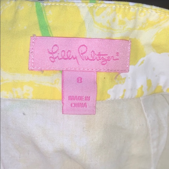 Yellow lily Pulitzer skirt! - Picture 6 of 6